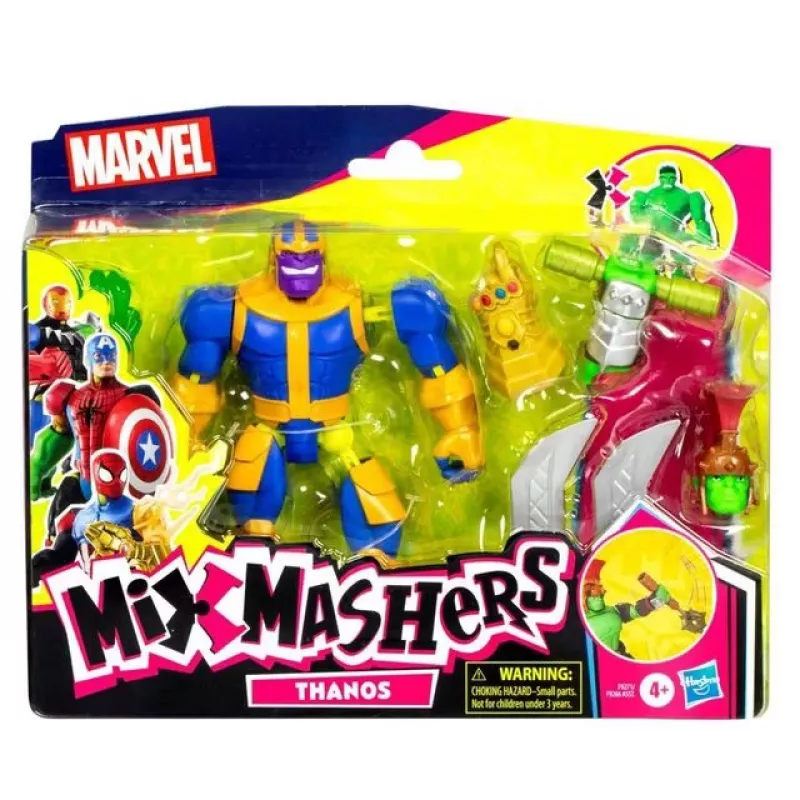 Marvel MixMashers Avengers Thanos Mix-&-Match, 4 έτη, πολύχρωμο