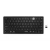 Kensington Dual Wireless Compact πληκτρολόγιο - BE, Mini, ασύρματο, RF Wireless + Bluetooth, AZERTY, μαύρο
