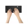 Kensington Dual Wireless Compact πληκτρολόγιο - BE, Mini, ασύρματο, RF Wireless + Bluetooth, AZERTY, μαύρο
