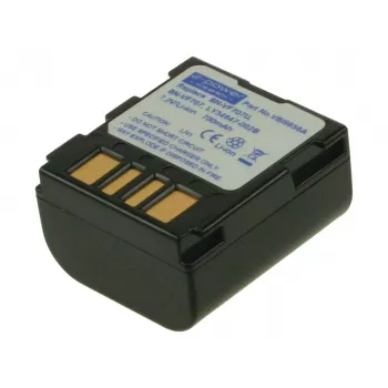 2-Power μπαταρία βιντεοκάμερας 7,2V 750mAh, 750 mAh, 7,2 V, ιόντων λιθίου (Li-Ion)