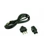 2-Power PWR0004D καλώδιο τροφοδοσίας μαύρο