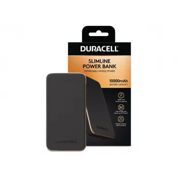 Duracell DRPB3009A Powerbank 10000 mAh Μαύρο