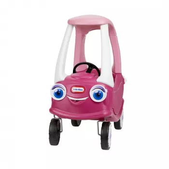 Little Tikes Cozy Coupe Princess, 1,5 έτος/έτη, 4 τροχοί/ρόδες, Πλαστικό, Μπλε, Ροζ, Λευκό