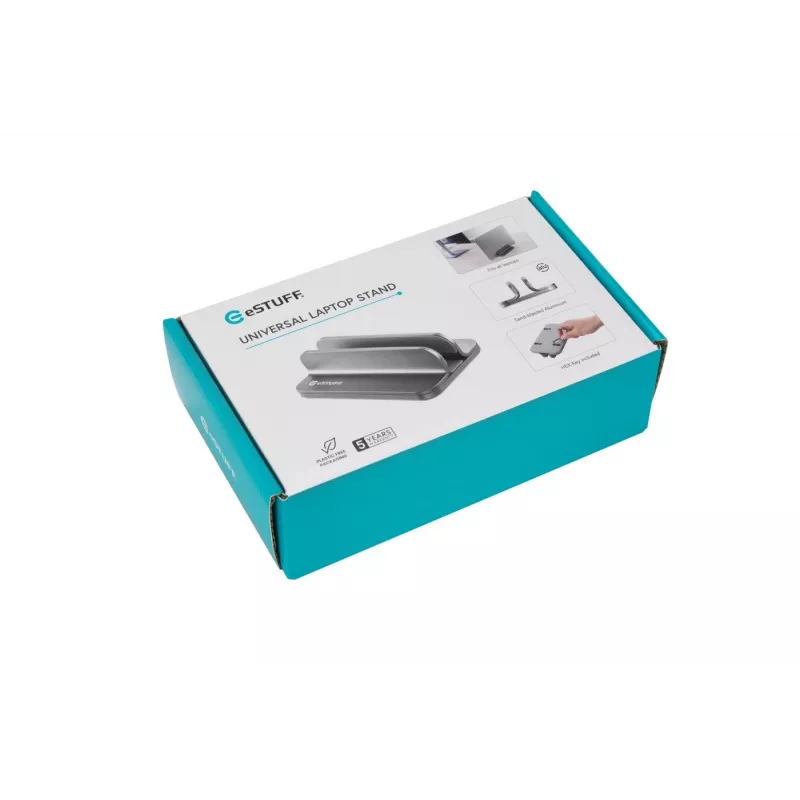 eSTUFF GLB229000 Βάση φορητού υπολογιστή γκρι