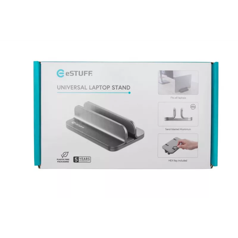 eSTUFF GLB229000 Βάση φορητού υπολογιστή γκρι