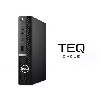 Teqcycle DELL OptiPlex 5080 Intel® Core™ i5 i5-10500T 16 GB DDR4-SDRAM 256 GB SSD Windows 11 Pro MFF Mini PC Μαύρο