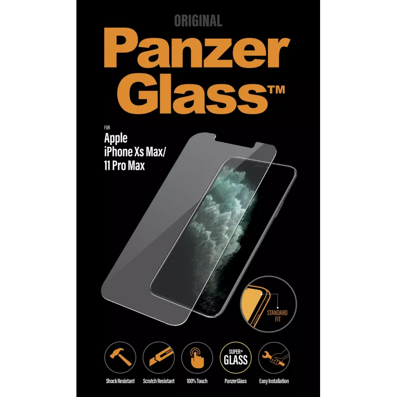PanzerGlass® Μεμβράνη προστασίας οθόνης iPhone 11 Pro Max | Xs Max | Standard Fit