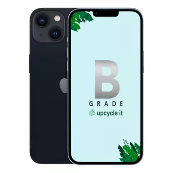 upcycle it Apple iPhone 13 15,5 cm (6,1″) Dual SIM iOS 17 5G 128 GB μαύρο ανακατασκευασμένο