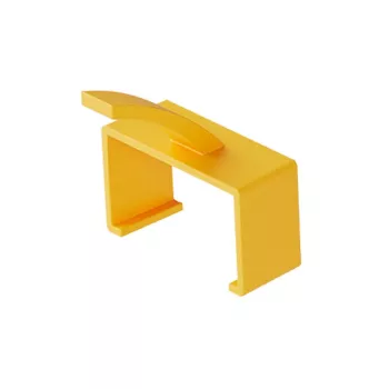 Lanview κλιπ για σειρά schlank & Bendable 20 τεμ. κίτρινο πλαστικό 150 mm 20 τεμ.