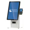 Σετ kiosk Ergonomic Solutions SpacePole Mini Kiosk Countertop μαύρο μέταλλο
