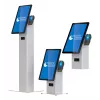 Σετ kiosk Ergonomic Solutions SpacePole Mini Kiosk Countertop μαύρο μέταλλο