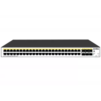 Ernitec ELECTRA-M248-1GB-900W διακόπτης δικτύου Managed L3 Gigabit Ethernet (10/100/1000) Power over Ethernet (PoE) μαύρο