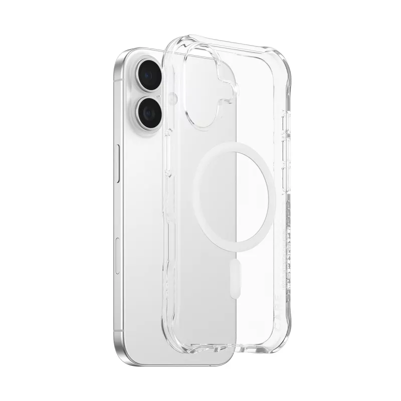 PanzerGlass CARE™ by ® θήκη Samba διαφανής με λευκό MagSafe iPhone 17 | Bulk