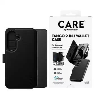 PanzerGlass CARE™ by ® Tango θήκη πορτοφόλι 2 σε 1 με Qi Samsung Galaxy S26+