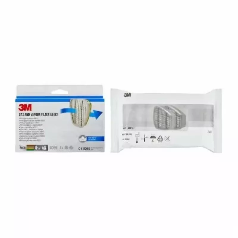 3M 7100141697 φυσίγγιο αερίων & ατμών 2 τεμ.