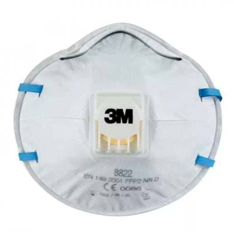 3M Cool Flow 8822 FFP2 NR D μάσκες αναπνοής μίας χρήσης, 5 τεμ. (8822PRO5)