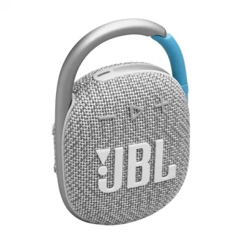 JBL Clip 4 Eco Στερεοφωνικό φορητό ηχείο Μπλε, Λευκό 5 W