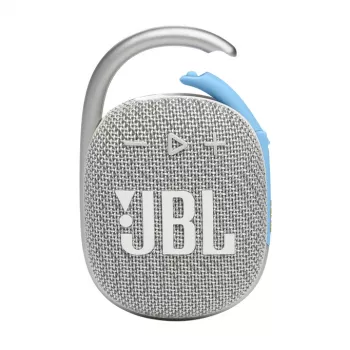 JBL Clip 4 Eco Στερεοφωνικό φορητό ηχείο Μπλε, Λευκό 5 W