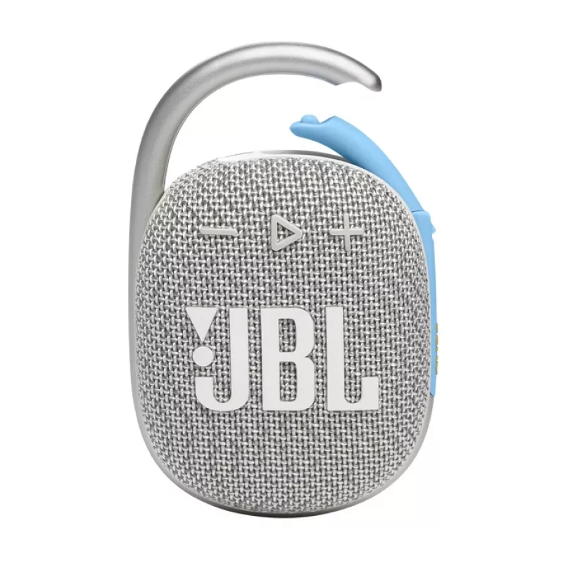 JBL Clip 4 Eco Στερεοφωνικό φορητό ηχείο Μπλε, Λευκό 5 W