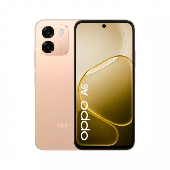 OPPO A6 17,1 cm (6,75 ίντσες) Dual-SIM Android 15 4G USB Type-C 6 GB 256 GB 6550 mAh Χρυσό