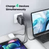 Φορτιστής Ugreen Nexode 100W GaN USB-C USB-A γρήγορη φόρτιση 3 θύρες