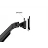 Multibrackets M VESA Gas Lift Arm Βάση γραφείου ή τοίχου Basic Μαύρο Σφιγκτήρας/Βίδωμα 10 kg