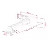 Βάση προβολέα Multibrackets M Projector Mount Short Throw Deluxe 300-700 Medium Βάση τοίχου 25 kg Λευκό