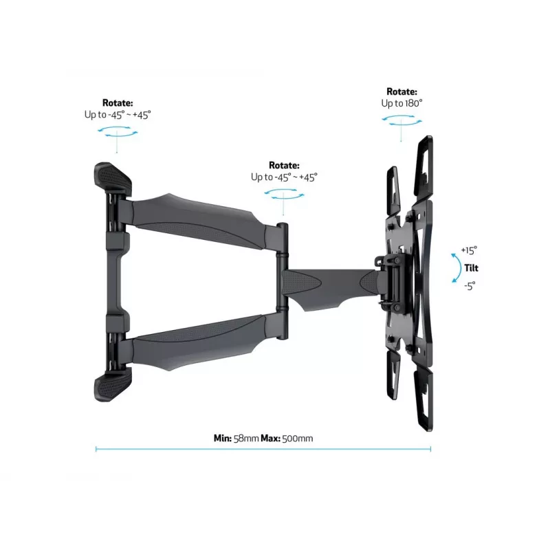 Multibrackets M VESA Flexarm Πλήρως κινητό Μεμονωμένο 400x400