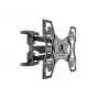 Βάση τοίχου MULTIBRACKETS M VESA Flexarm Full Motion Dual 400x400 για οθόνες 40–70 ιντσών, 45 kg, μαύρο