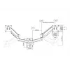 Multibrackets M Βάση οθόνης Τοίχου Basic Dual 16 kg 17-32 ίντσες Μαύρο