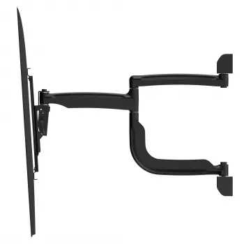 Peerless SA761PU Βάση τηλεόρασης τοίχου 190,5 cm (75 ίντσες) Μαύρο