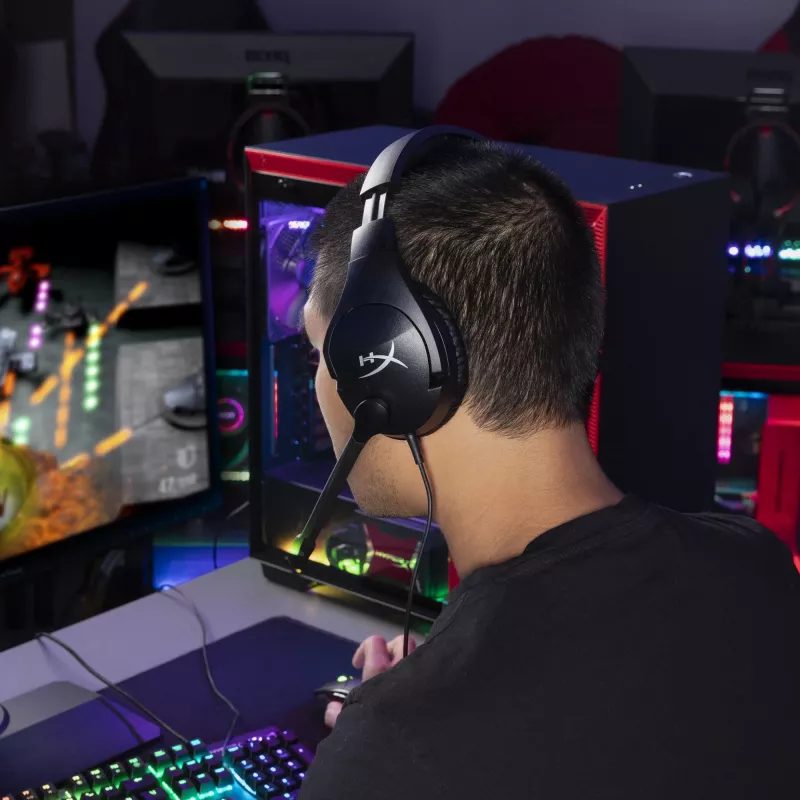 HyperX Cloud Stinger S Ακουστικά με καλώδιο Head-Band Gaming Μαύρο
