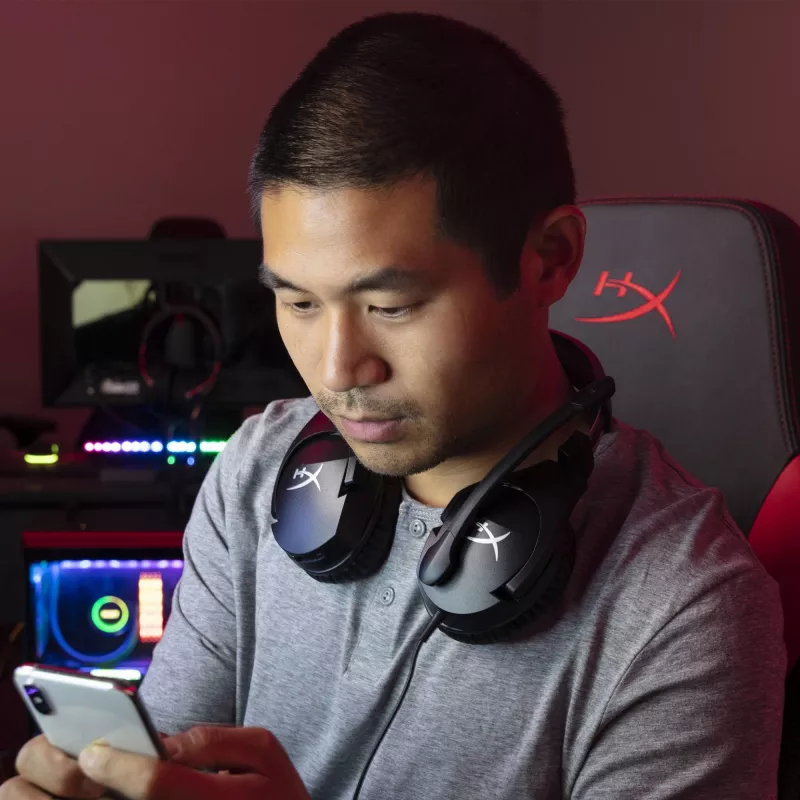 HyperX Cloud Stinger S Ακουστικά με καλώδιο Head-Band Gaming Μαύρο