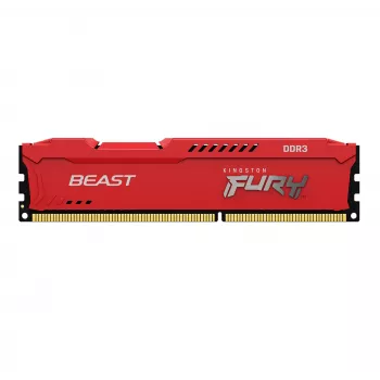 Kingston Technology FURY Beast, 8 GB, 1 X 8 GB, DDR3, 1866 MHz, 240-pin DIMM, Κόκκινο