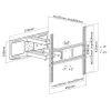 Techly ICA-PLB 344STY βάση/βάση στήριξης TV 139,7 cm (55 ίντσες) μαύρο