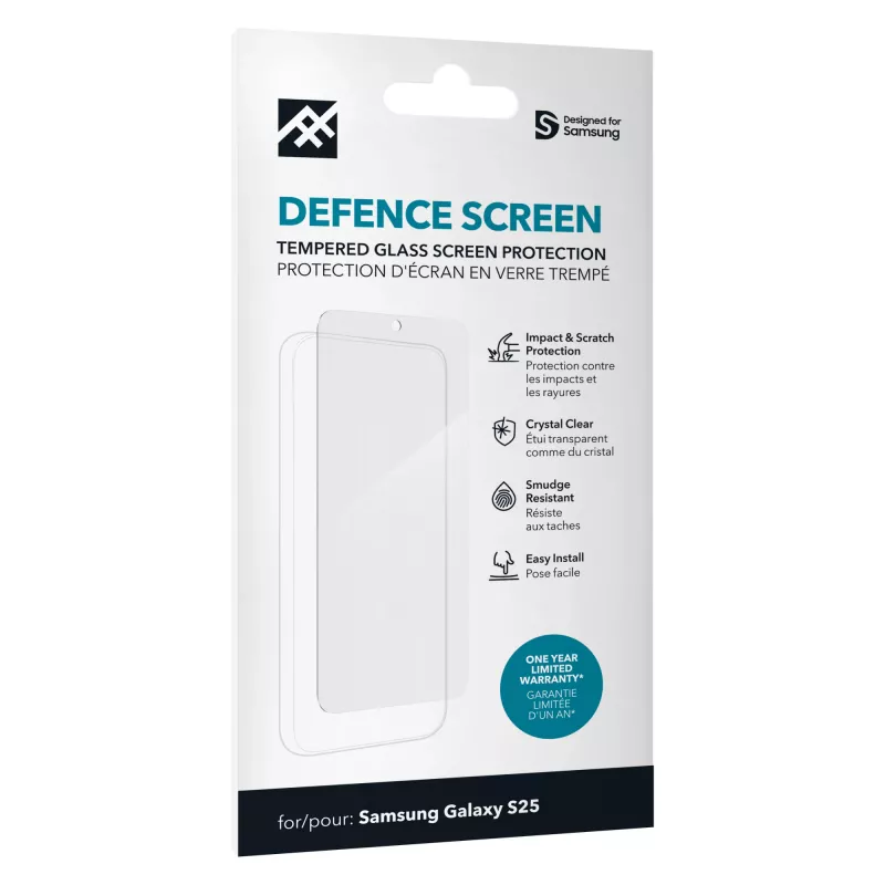 IFROGZ Defence Glass Διάφανη μεμβράνη προστασίας οθόνης Samsung 1 τεμ.