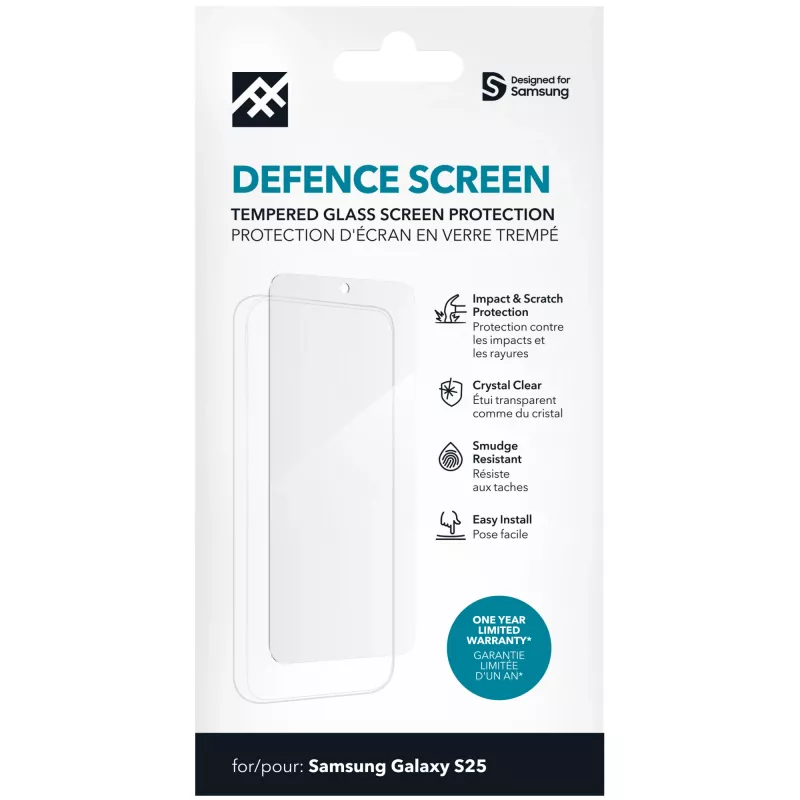 IFROGZ Defence Glass Διάφανη μεμβράνη προστασίας οθόνης Samsung 1 τεμ.