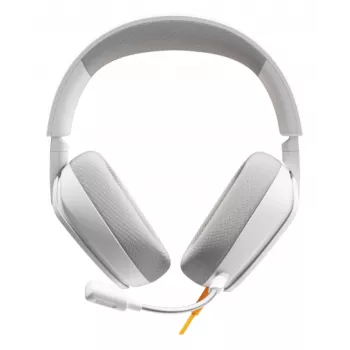 Glorious Gaming Glorious GHS Eternal - Στερεοφωνικό Gaming Headset για PC, PS5, PS4, Xbox, Switch - Ειδικά συντονισμένα γωνιακά drivers, ρυθμιζόμενο, κρυστάλλινο αφαιρούμενο μικρόφωνο, 3,5 mm - Ανθεκτικό, άνεση όλη μέρα και νύχτα - Λευκό
