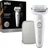 Braun Silk-epil 9 Ασημί