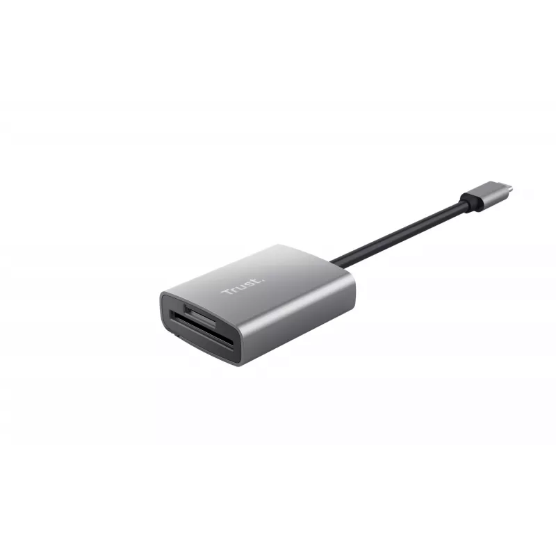 Trust 24136 αναγνώστης καρτών USB 3.2 Gen 1 (3.1 Gen 1) Type-C αλουμινίου