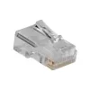 ACT RJ48 (10P/10C) αρθρωτό βύσμα για επίπεδο καλώδιο
