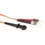 ACT 2 m LSZH πολύτροπο 62,5/125 OM1 καλώδιο patch οπτικών ινών duplex με βύσματα MTRJ και ST
