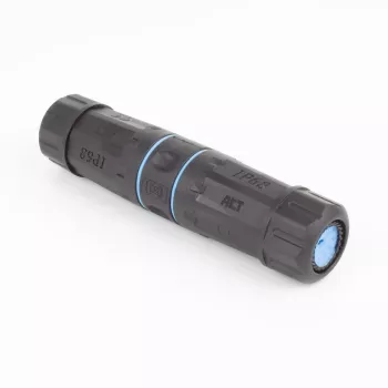 ACT θωρακισμένος CAT6A εξωτερικού χώρου IP68 RJ45 ζεύκτης SD6522, Cat6A θωρακισμένος Ethernet inline ζεύκτης