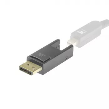 ACT ανταλλακτικός αντάπτορας Mini DisplayPort σε DisplayPort για ενεργά οπτικά καλώδια DisplayPort με αποσπώμενο βύσμα