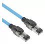 ACT S/FTP Cat6A B2ca PoE++ 100W προκατασκευασμένο καλώδιο εγκατάστασης με βύσμα-βύσμα RJ45, μοντέλο FB0090, 90 m, συμπαγούς αγωγού