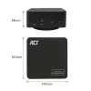 ACT Universal USB-C σταθμός βάσης 4K, για 3 οθόνες HDMI/DisplayPort, DisplayLink