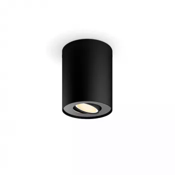 Έξυπνος προβολέας Philips Hue 929003811601, Bluetooth, 4,2 W, μαύρο, Ø103 mm, Ύψος 120 mm