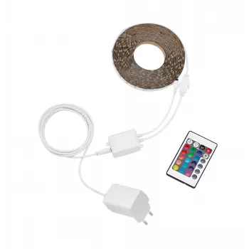 Philips LED ταινία φωτός 15 m RGB πλήρες σετ με τηλεχειριστήριο, dimmable, 230 V