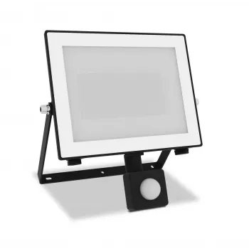 Φωτιστικό τοίχου εξωτερικού χώρου Philips Lois 50W LED, μαύρο μεταλλικό περίβλημα, μη αντικαταστάσιμος λαμπτήρας, 220–240V