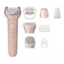 Αποτριχωτική συσκευή Philips Series 9000 BRE719/00 — ασύρματη υγρή & στεγνή, 32 τσιμπιδάκια, 2 ταχύτητες, ροζ